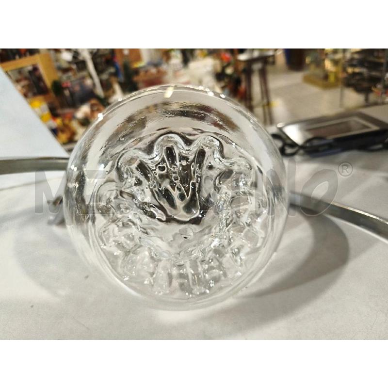 LAMPADARIO SPACE AGE MET. VETRO 40CM | Mercatino dell'Usato Modena 2