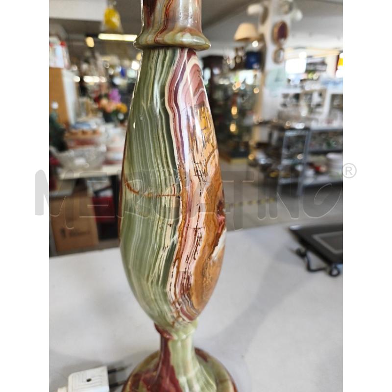 LAMPADA ALABASTRO 78CM PARALUME VETRO | Mercatino dell'Usato Modena 4