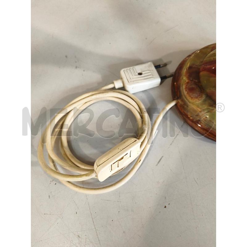 LAMPADA ALABASTRO 78CM PARALUME VETRO | Mercatino dell'Usato Modena 5
