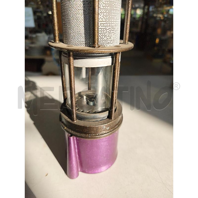 LAMPADA CARBURO DECORATIVA BASE VIOLA | Mercatino dell'Usato Modena 2