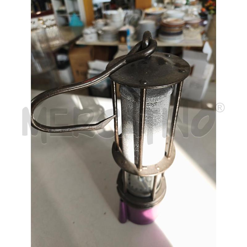 LAMPADA CARBURO DECORATIVA BASE VIOLA | Mercatino dell'Usato Modena 3