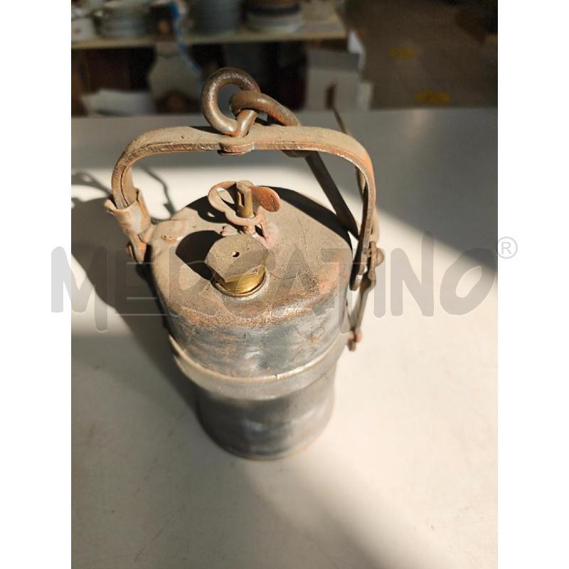 LAMPADA CARBURO DECORATIVA MET. CON GANCIO | Mercatino dell'Usato Modena 3