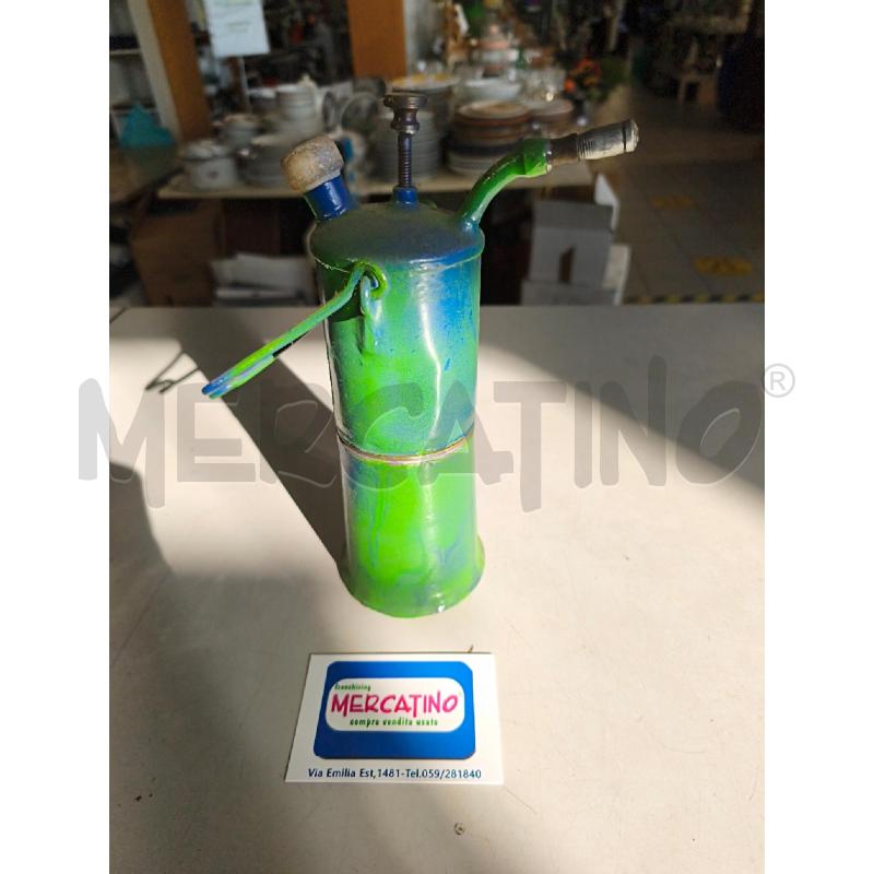 LAMPADA CARBURO DECORATIVA VERDE BLU | Mercatino dell'Usato Modena 1