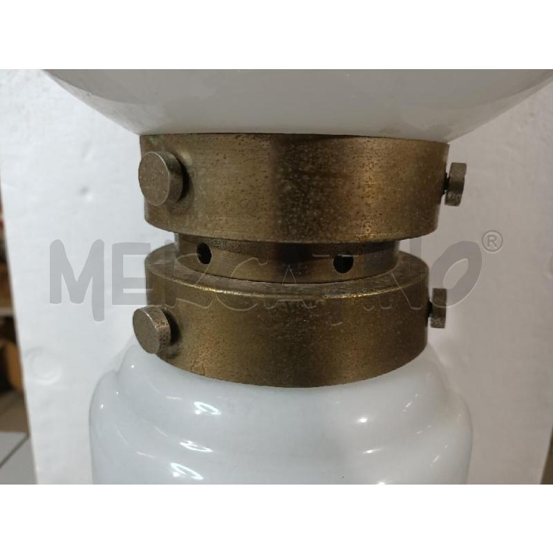 LAMPADA DOPPIA DA TAVOLO MURANO CON MANICO E OTT. | Mercatino dell'Usato Modena 3