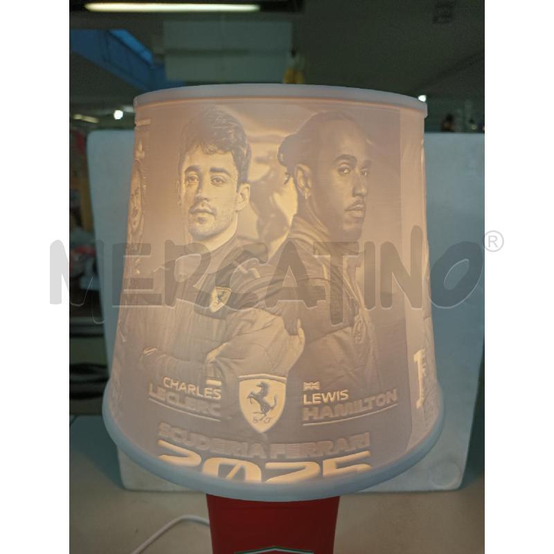 LAMPADA HAMILTON SOLO LED LECLERC STAMPA 3D  | Mercatino dell'Usato Modena 2