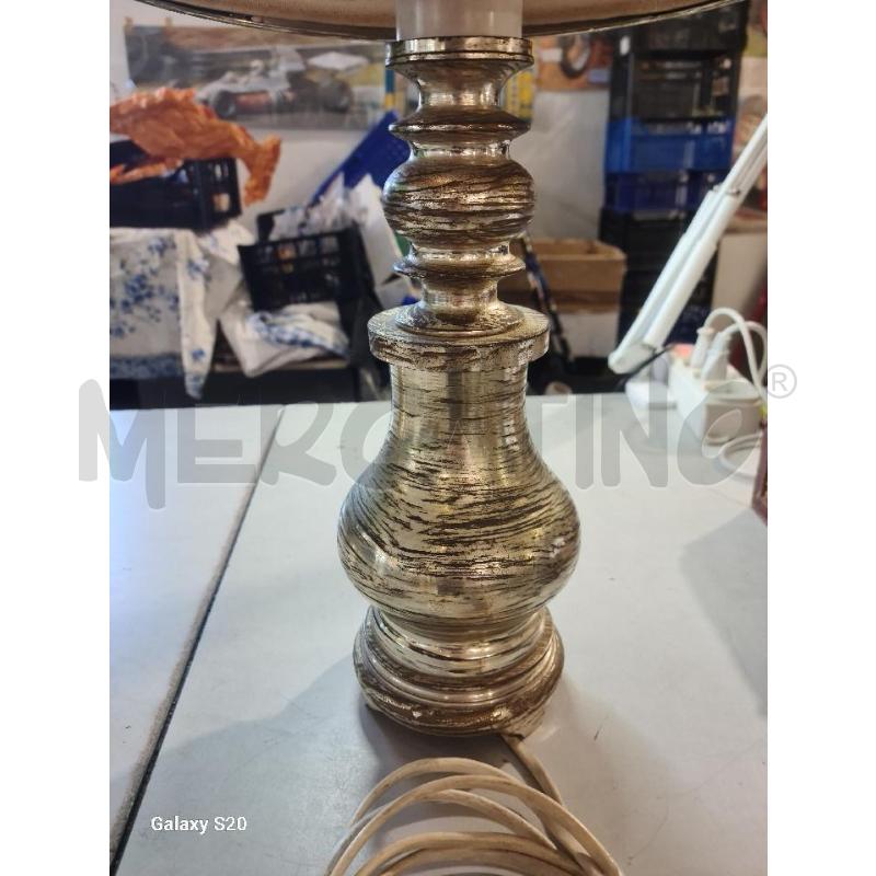 LAMPADA MET. 56CM  PARALUME CUCITURA VERTICALE | Mercatino dell'Usato Modena 3