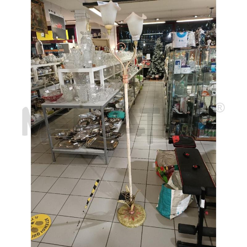 LAMPADA MET. DA TERRA PARALUME SATINATO | Mercatino dell'Usato Modena 1