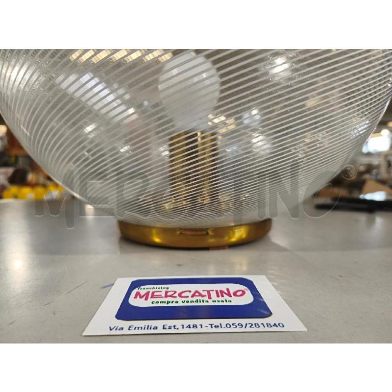 LAMPADA MURANO SPIRALI BIANCHE BASI OTT. | Mercatino dell'Usato Modena 3