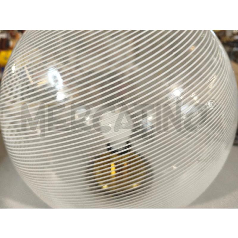 LAMPADA MURANO SPIRALI BIANCHE BASI OTT. | Mercatino dell'Usato Modena 4