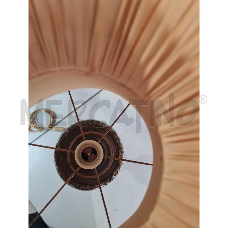 LAMPADA PRCLL 70CM PARALUME PIZZO ELETTRICA FIORI CELESTE | Mercatino dell'Usato Modena 4