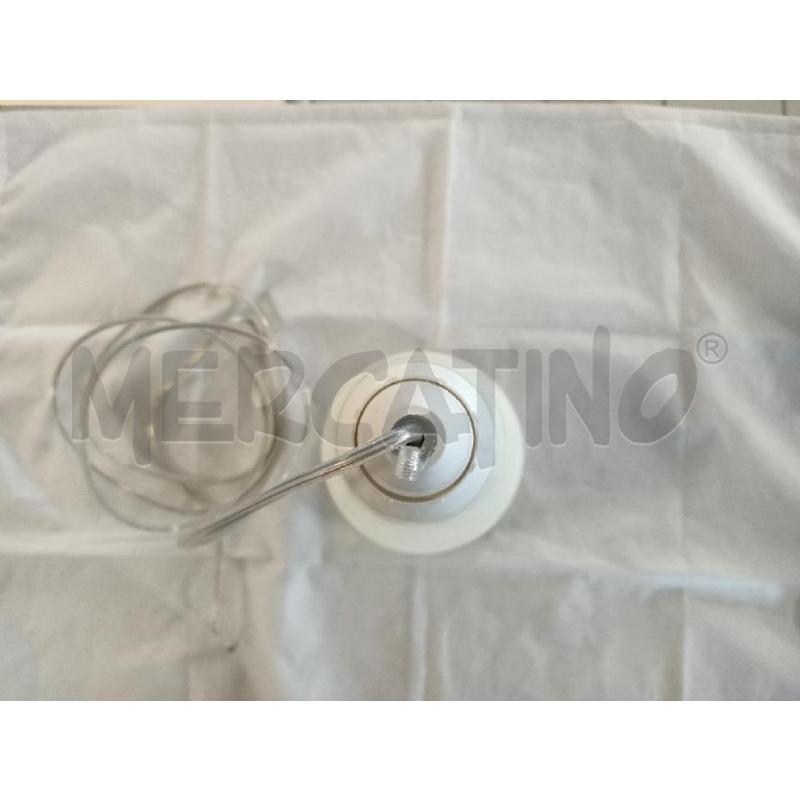 LAMPADA SOSPENSIONE MURANO CONICO SATINATO | Mercatino dell'Usato Modena 2