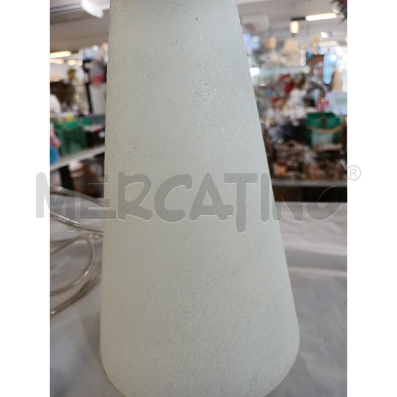 LAMPADA SOSPENSIONE MURANO CONICO SATINATO | Mercatino dell'Usato Modena 3