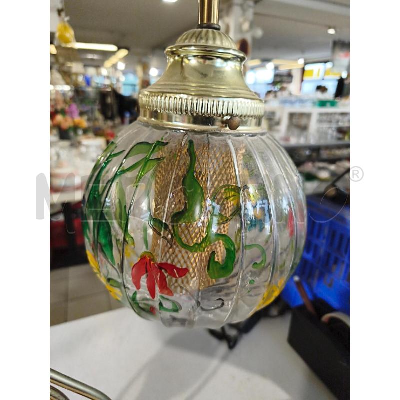 LAMPADA TAVOLO OTT. 2 PARALUMI EVTRO DIPINTI | Mercatino dell'Usato Modena 2