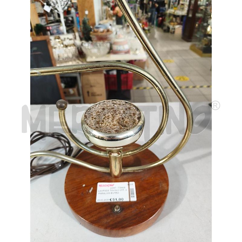 LAMPADA TAVOLO OTT. 2 PARALUMI EVTRO DIPINTI | Mercatino dell'Usato Modena 3