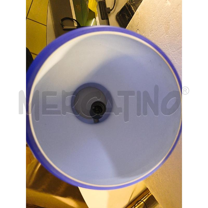 LAMPADA VETRO BLU | Mercatino dell'Usato Modena 2