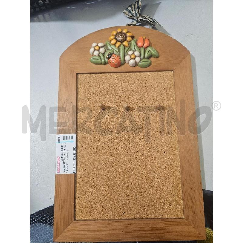 LAVAGNETTA SUGHERO GIRASOLE THUN 40X26CM | Mercatino dell'Usato Modena 1