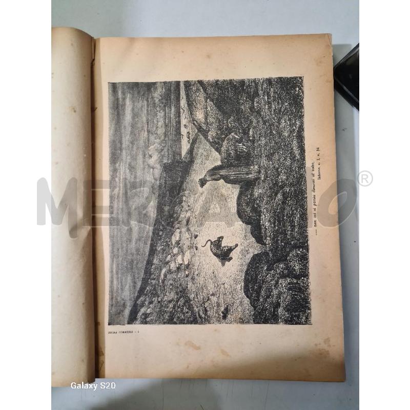 LA DIVINA COMMEDIA CURCIO EDITORE 1947 ILLUSTRATA GUSTAVO DORE  | Mercatino dell'Usato Modena 4