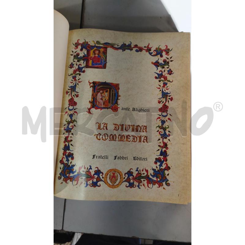 LA DIVINA COMMEDIA PZ.6 FABBRI EDITORE 1965 | Mercatino dell'Usato Modena 3