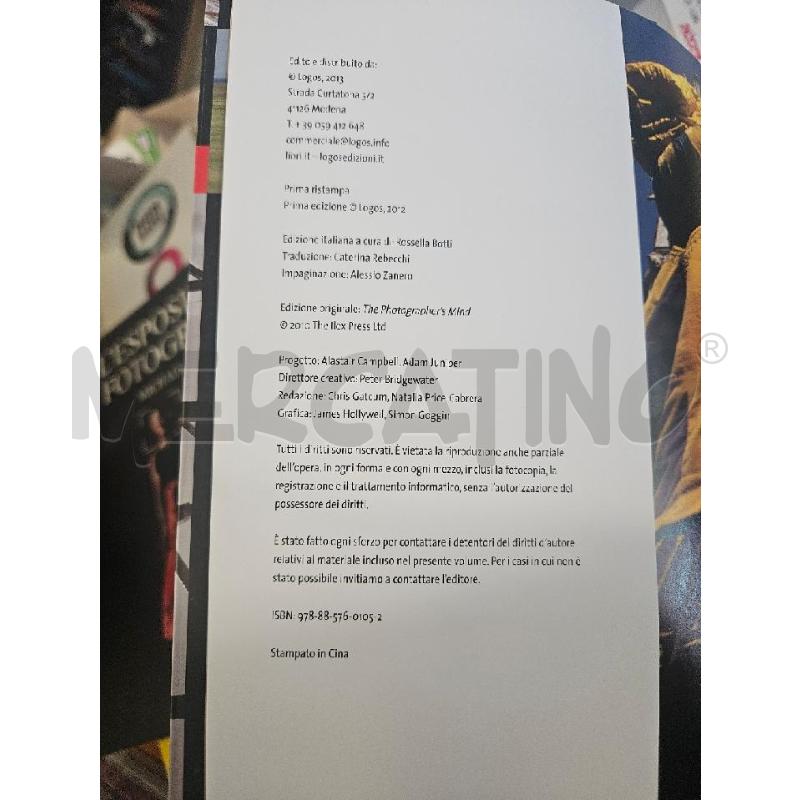 LA MENTE DEL FOTOGRAFO M.FREEMAN LOGOS LIBRO | Mercatino dell'Usato Modena 3