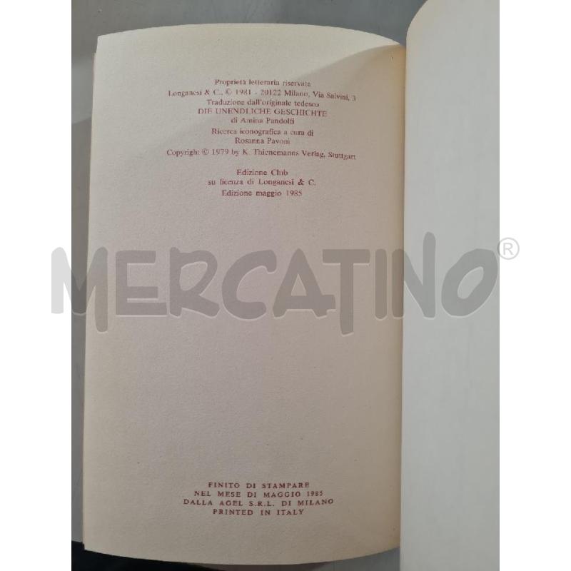 LA STORIA INFINITA NARRATIVA CLUB M. ENDA 1985 - LIBRO | Mercatino dell'Usato Modena 5