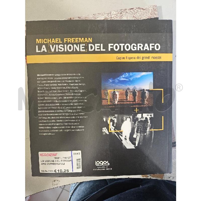 LA VISIONE DEL FOTOGRAFO M.FREEMAN LIBRO LOGOS | Mercatino dell'Usato Modena 2