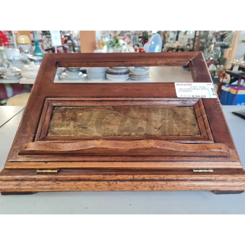 LEGGIO LEGNO DA TAVOLO 38X29CM | Mercatino dell'Usato Modena 1