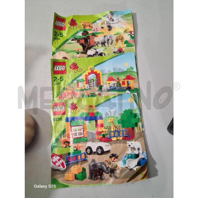 LEGO DUPLO 6156 6157 6136 NON VERIFICATO | Mercatino dell'Usato Modena 2