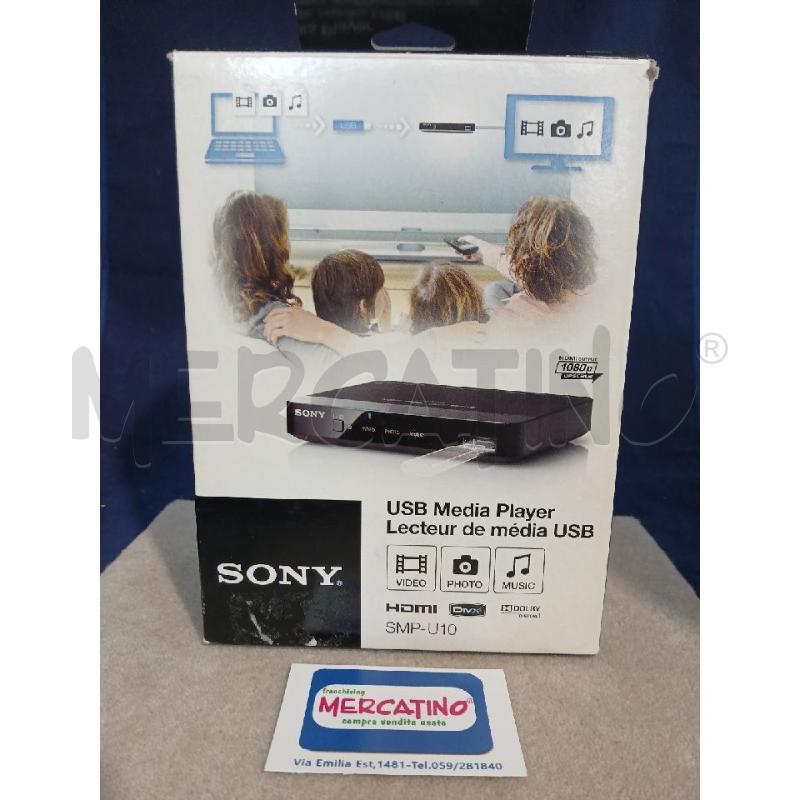 LETTORE USB MEDIA PLAYER SONY SMP-U10 | Mercatino dell'Usato Modena 1
