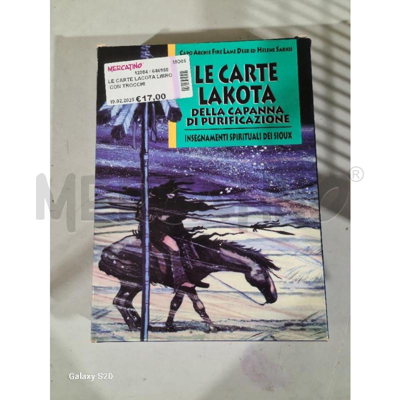 LE CARTE LACOTA LIBRO CON TROCCHI | Mercatino dell'Usato Modena 1