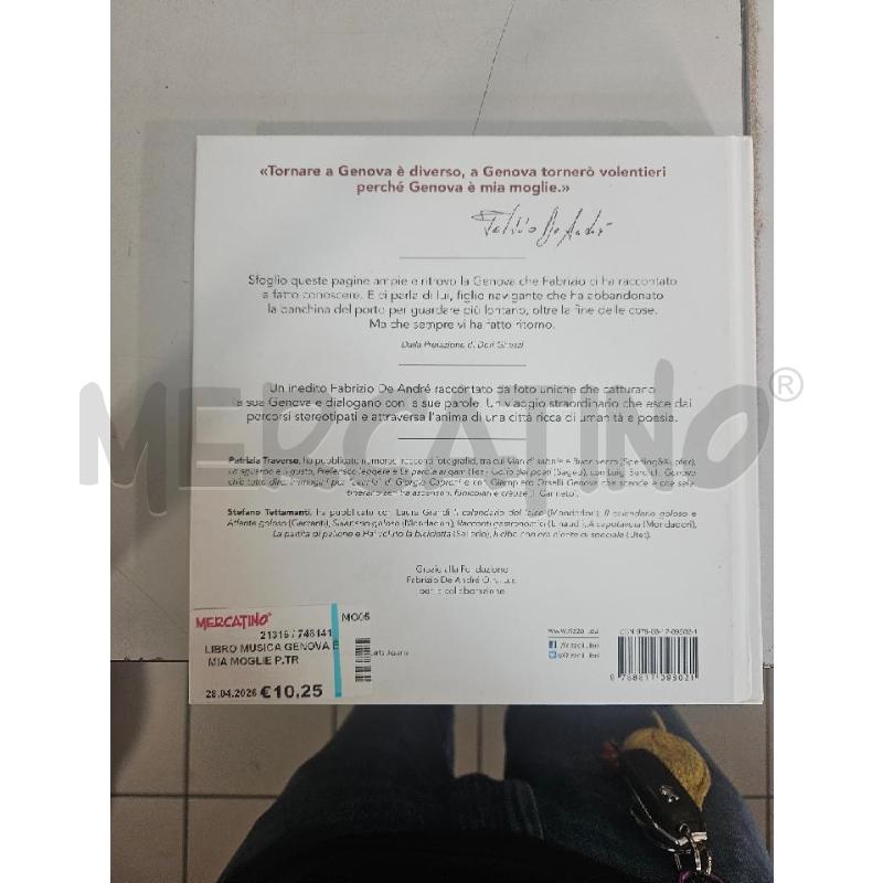 LIBRO MUSICA GENOVA È MIA MOGLIE P.TRAVERSO S.TETTAMANTI  | Mercatino dell'Usato Modena 2