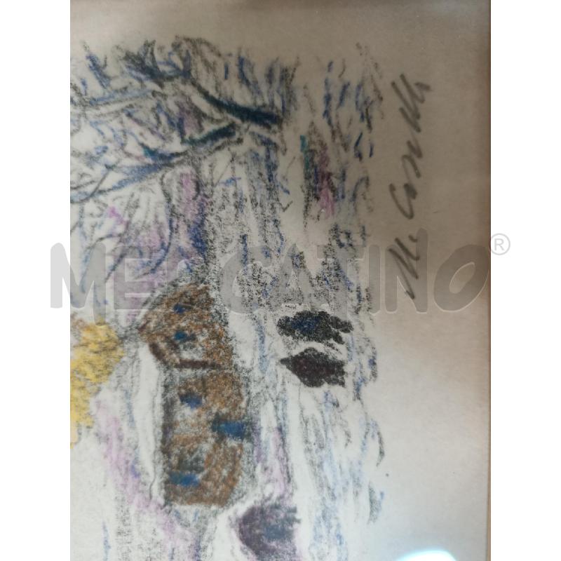 LITOGRAFIA NATALE ABRUZZESE MICHELE CASCELLA 52X42CM | Mercatino dell'Usato Modena 4