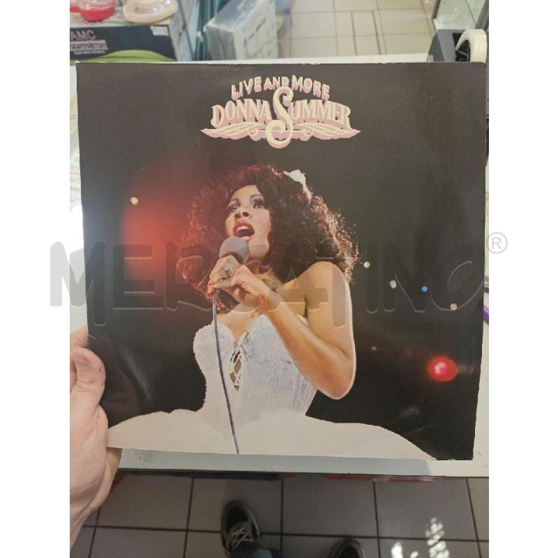 LIVE AND MORE DONNA SUMMER 6685 030 - LP | Mercatino dell'Usato Modena 1