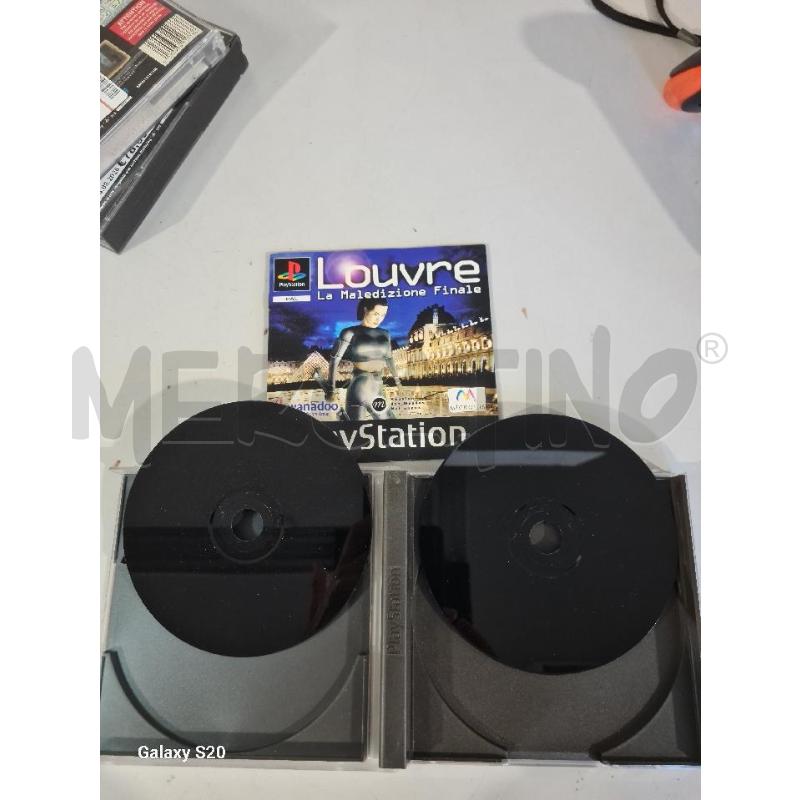 LOUVRE LA MALEDIZIONE FINALE - PS1 VIDEO GIOCO  | Mercatino dell'Usato Modena 3