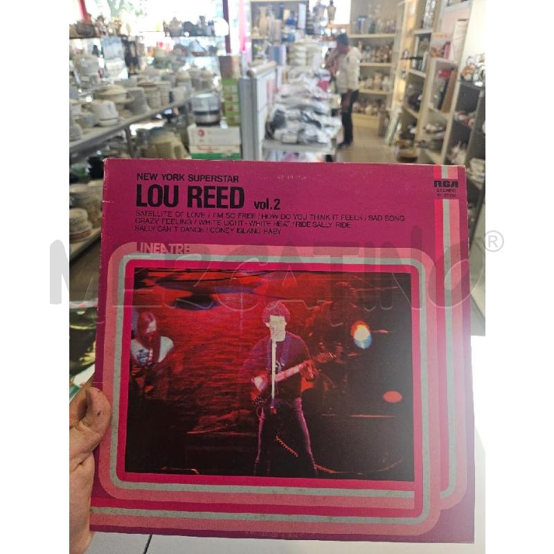 LOU REED VOL.2 LINEATRE NL43164 - LP | Mercatino dell'Usato Modena 1