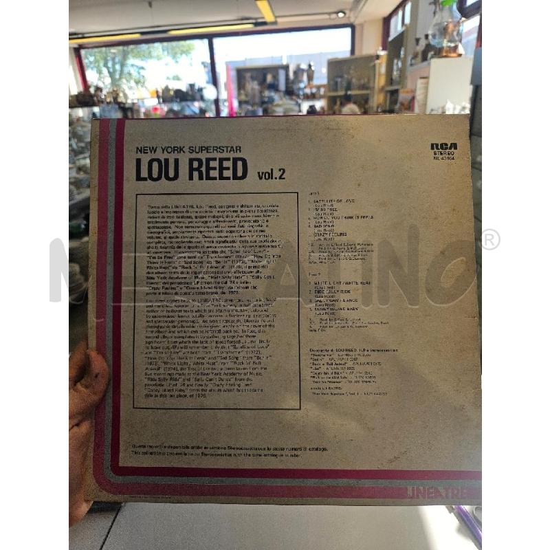 LOU REED VOL.2 LINEATRE NL43164 - LP | Mercatino dell'Usato Modena 2