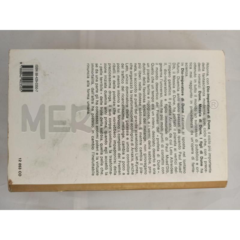 L'IMPERATORE DIO DI DUNE FRANK HERBERT COSMO EDITRICE NORD 1982 | Mercatino dell'Usato Modena 3