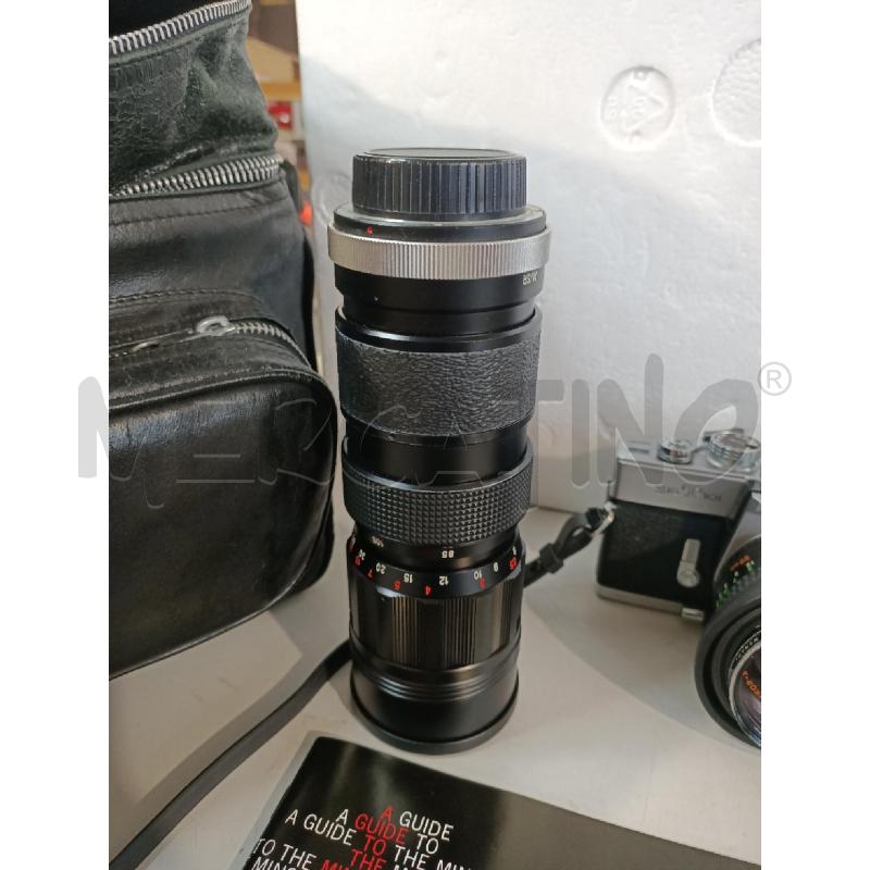 MACC. FOTOG. MINOLTA SRT101 CON ZOOM E ALTRO OBBIETTIVO | Mercatino dell'Usato Modena 3
