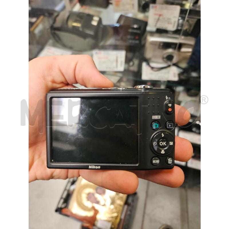 MACC. FOTOG. NIKON 16MEGAPIXEL COOLPIX L26 NERA | Mercatino dell'Usato Modena 2