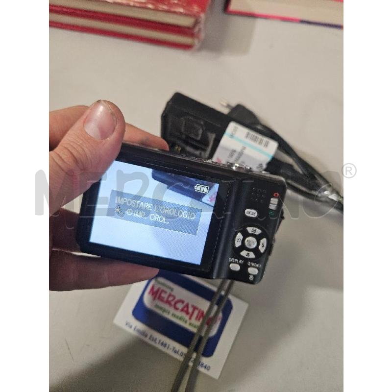 MACC. FOTOG. PANASONIC LUMIX DMC-FS30 8X 14MEGAPIXEL NERA CON CARICATORE | Mercatino dell'Usato Modena 5