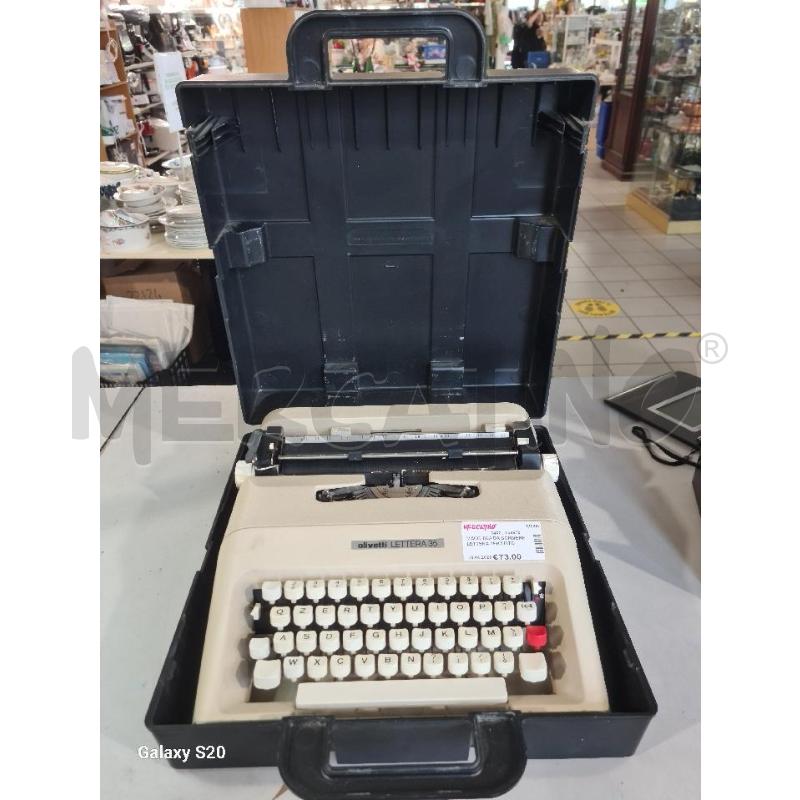 MACCHINA DA SCRIVERE LETTERA 35+CUSTODIA | Mercatino dell'Usato Modena 1