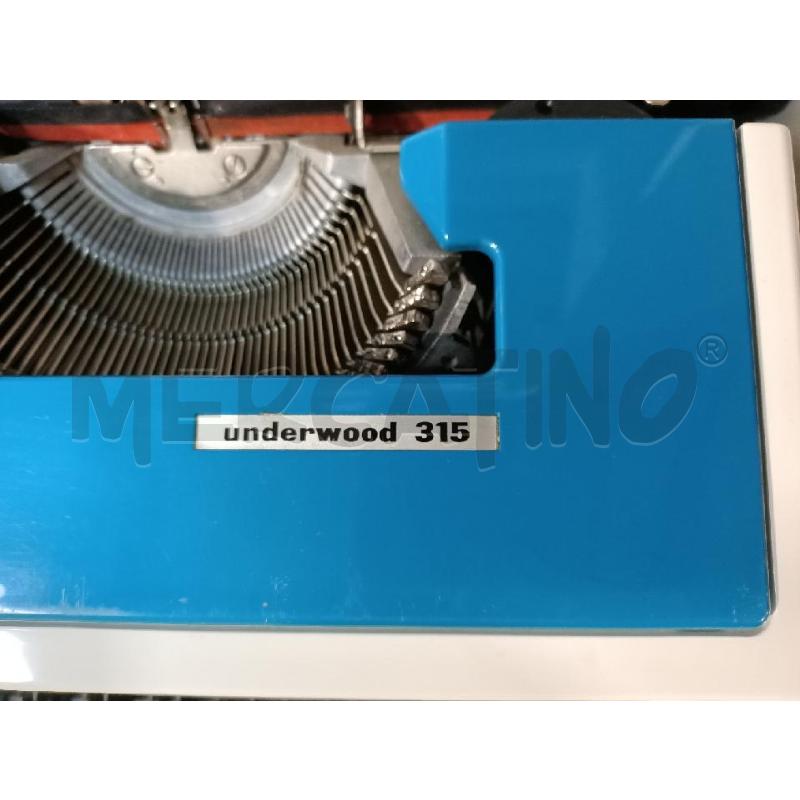 MACCHINA DA SCRIVERE UNDERWOOD 315 | Mercatino dell'Usato Modena 2