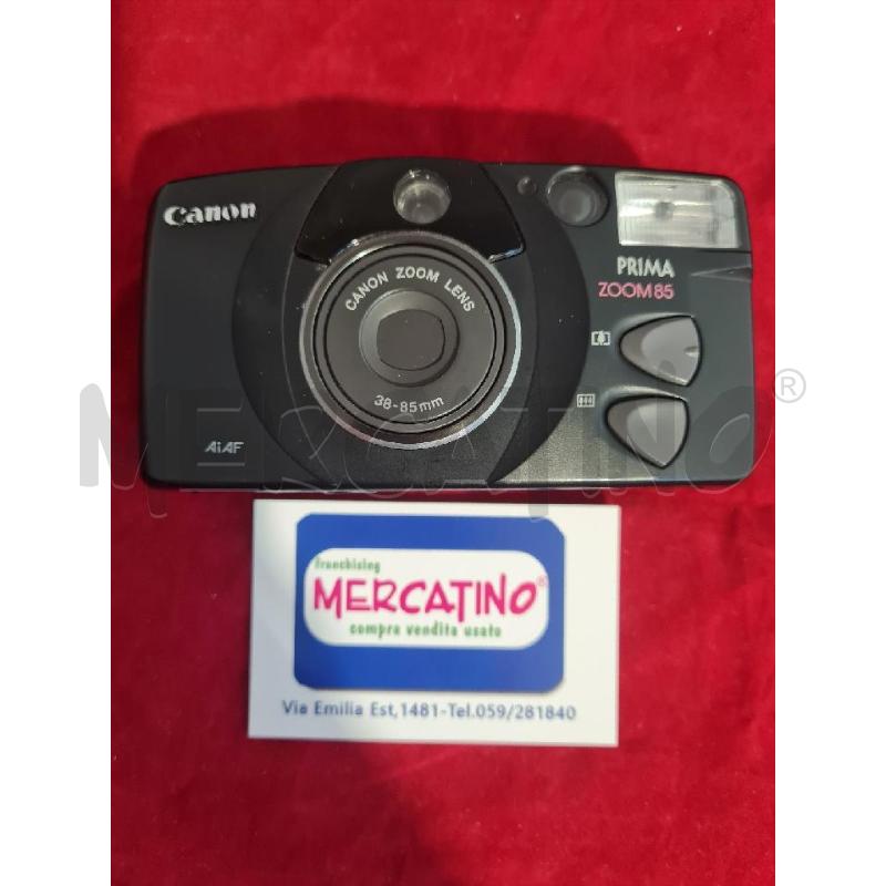 MACCHINA FOTOGRAFICA CANON PRIMA ZOOM 85 NON VERIFICATA | Mercatino dell'Usato Modena 2