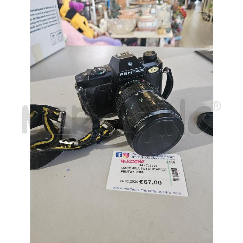 MACCHINA FOTOGRAFICA PENTAX P30N | Mercatino dell'Usato Modena 1