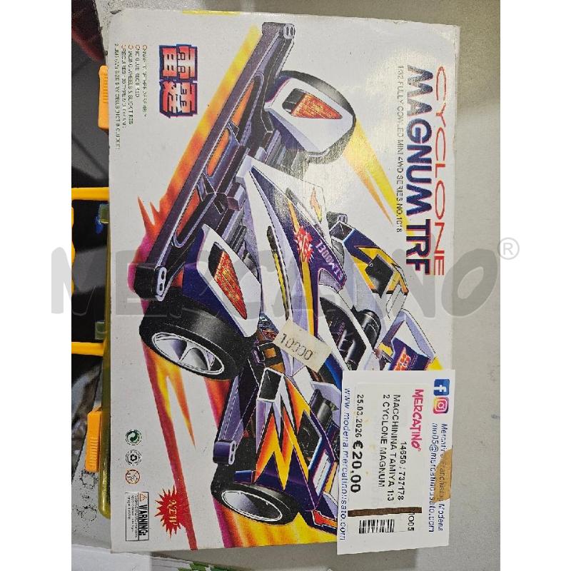 MACCHININA TAMIYA 1:32 CYCLONE MAGNUM FUNZIONANTE | Mercatino dell'Usato Modena 1