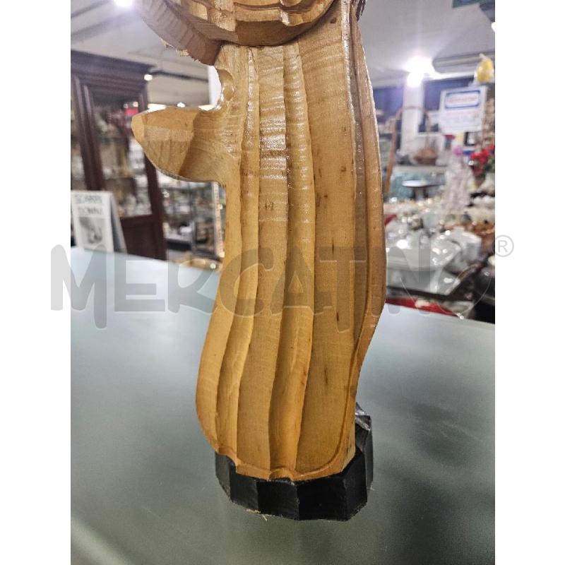 MADONNA CON BAMBINO LEGNO 50CM | Mercatino dell'Usato Modena 3