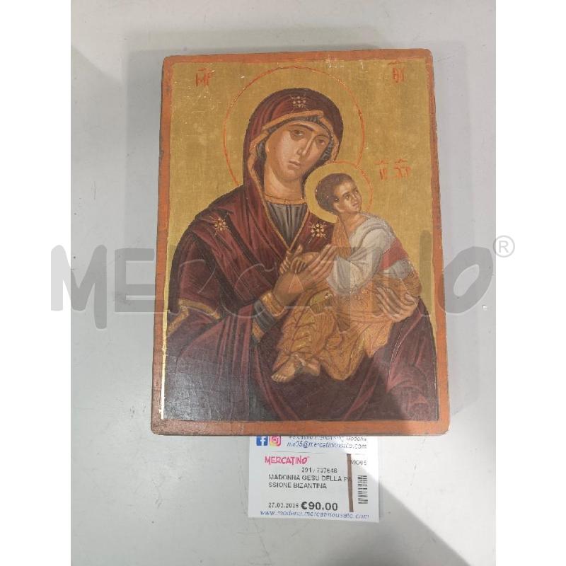 MADONNA GESU DELLA PASSIONE BIZANTINA | Mercatino dell'Usato Modena 1