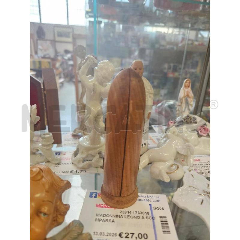 MADONNINA LEGNO A SCOMPARSA | Mercatino dell'Usato Modena 2