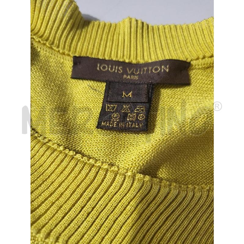 MAGLIA DONNA LOUIS VUITTON GIALLO SEN | Mercatino dell'Usato Modena 5