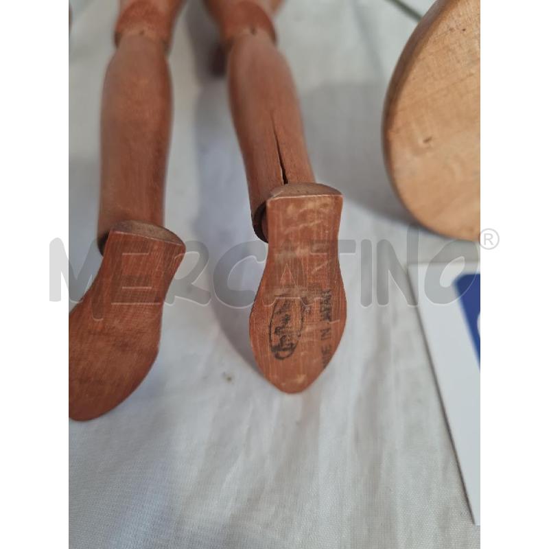 MANICHINO ARTICOLATO LEGNO 33CM JAPAN | Mercatino dell'Usato Modena 2