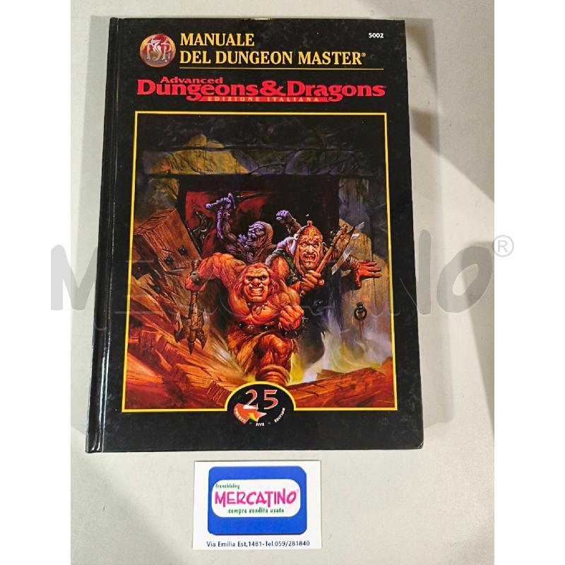 MANUALE DEL DUNGEON MASTER 5002 ADVANCED DUNGEONS DRAGONS | Mercatino dell'Usato Modena 1